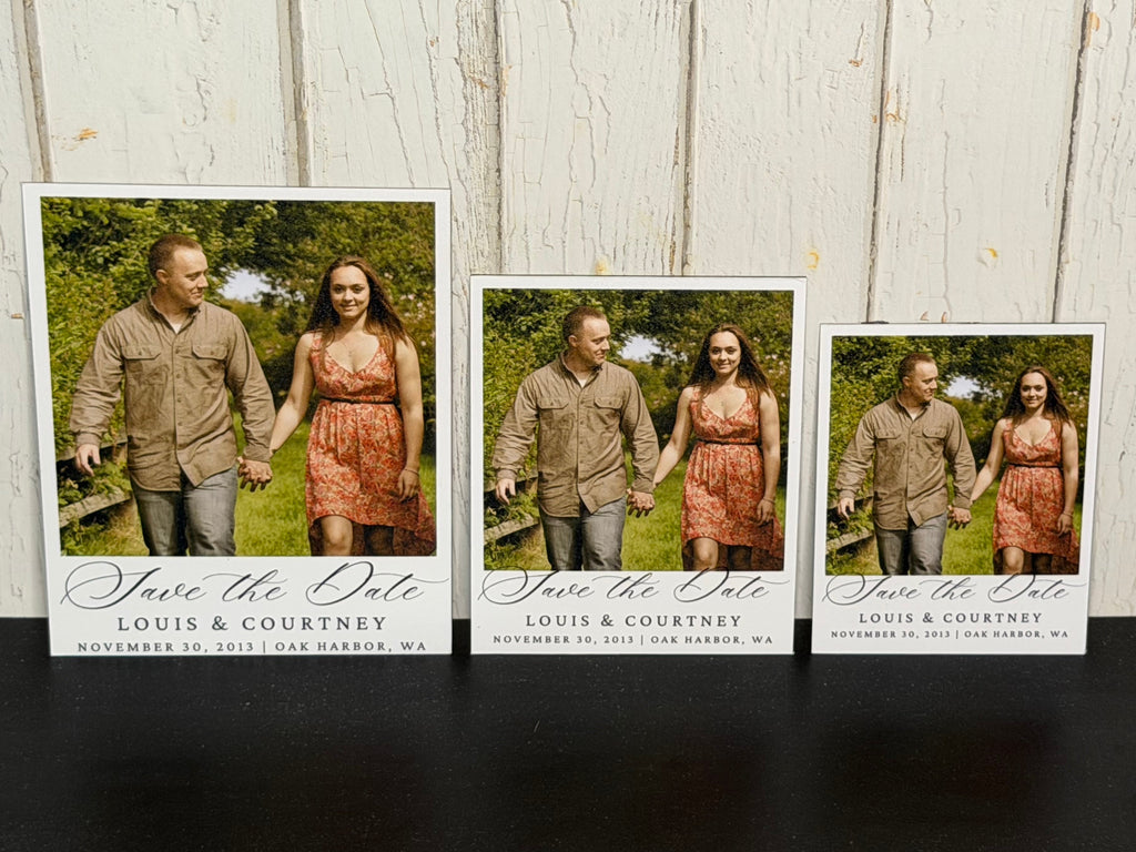 Save the Date Flex Magnet Set Design B