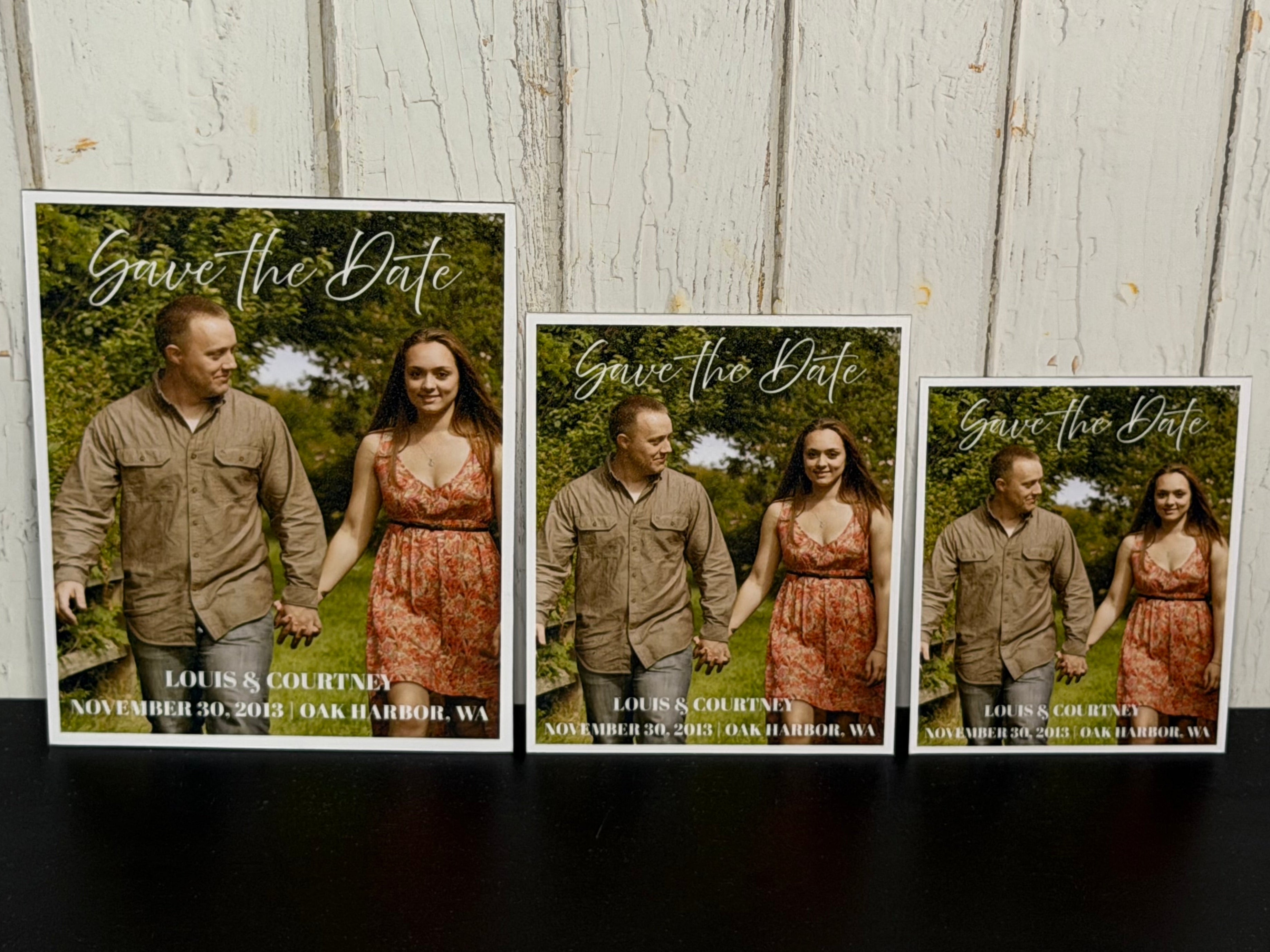 Save the Date Flex Magnet Set Design A