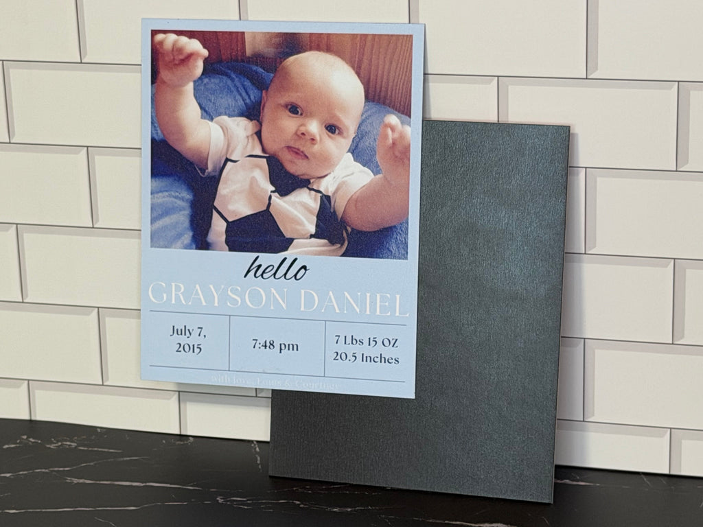 Birth Announcement Flex Magnet Set Design A