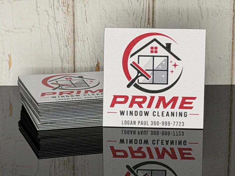 Business Logo Flex Magnet Set (Square)