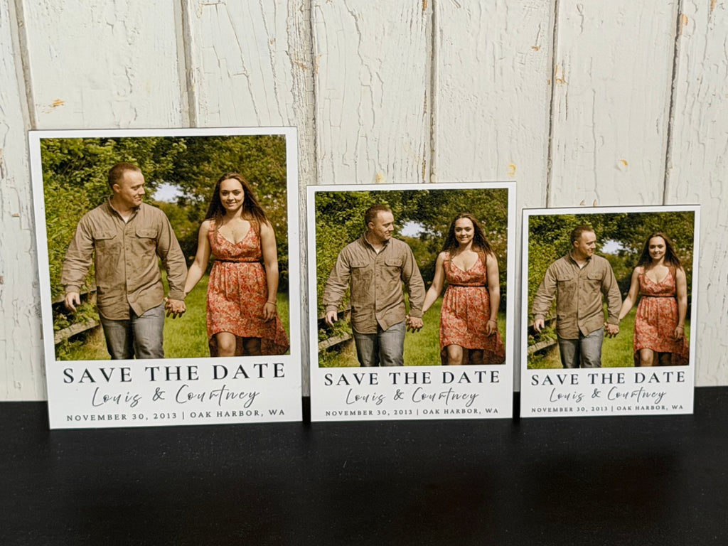 Save the Date Flex Magnet Set Design C