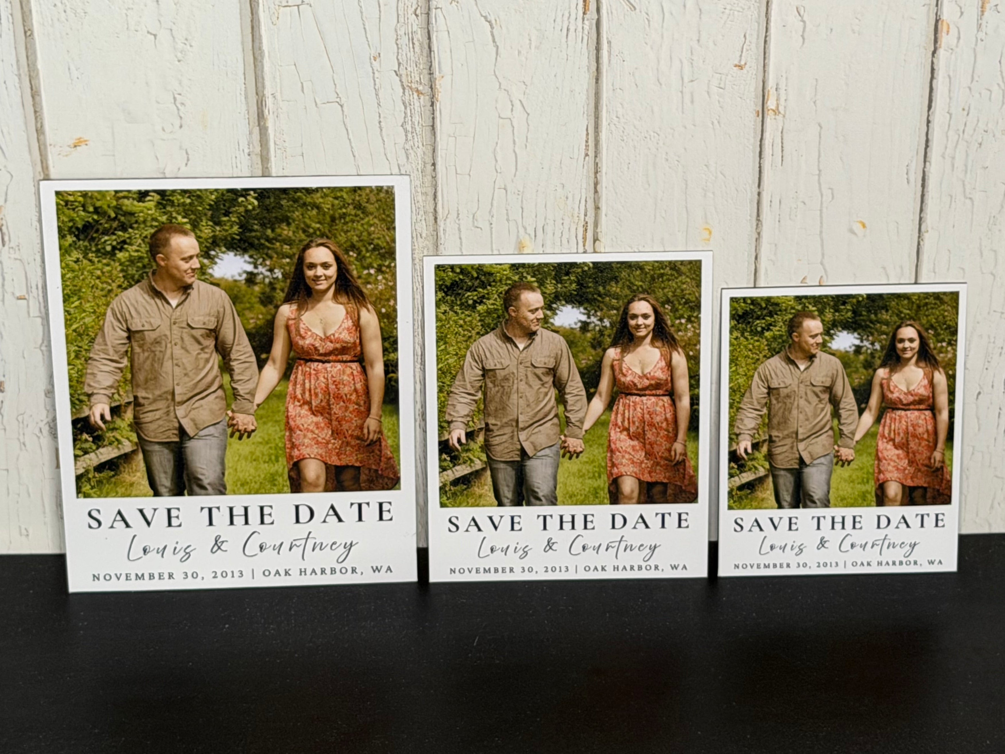Save the Date Flex Magnet Set Design C